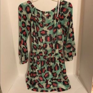 Leopard print dress